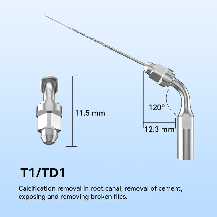 Dr. Talal's Endo Kit Ultrasonic Tip Details for T1 and TD1 - JMU DENTAL INC