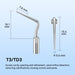 Dr. Talal's Endo Kit Ultrasonic Tip Details for T3 and TD3 - JMU DENTAL INC