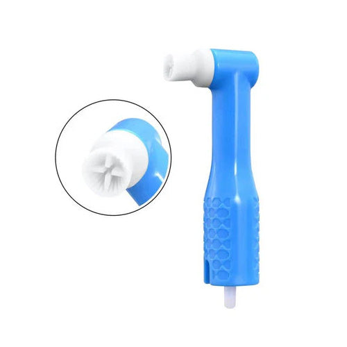 MaxPro 2 Disposable Prophy Angle 90° Soft & Firm Cups Blue/White Latex Free