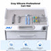 Gray silicone cart mat for dental mobile cabinet cart - JMU DENTAL INC