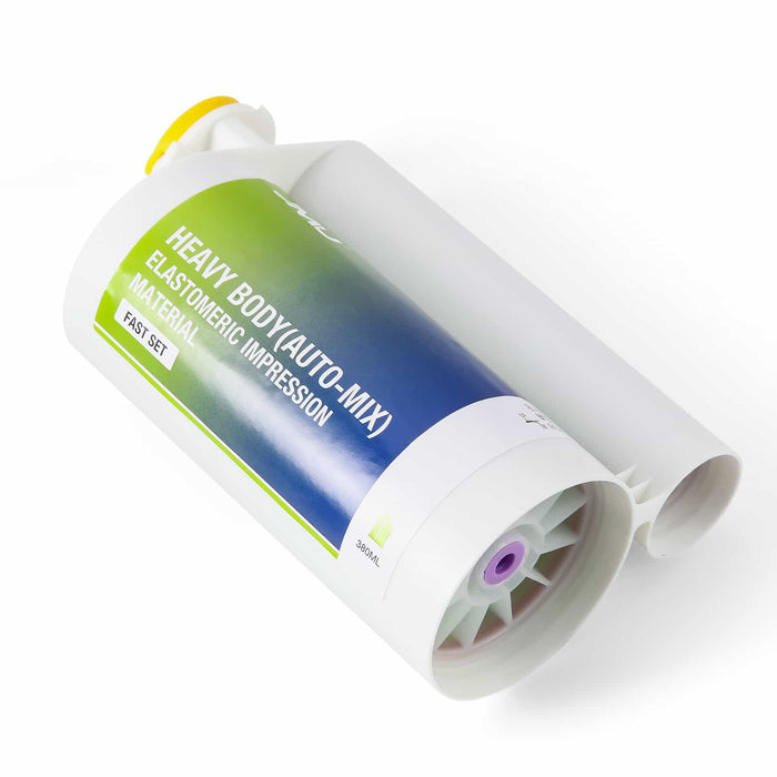 Heavy Body Impression Material Cartridge Side View - JMU DENTAL INC