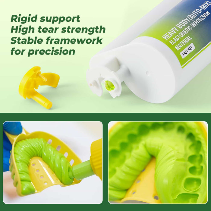 Heavy Body Impression Material for Stable Support and Precision - JMU DENTAL INC