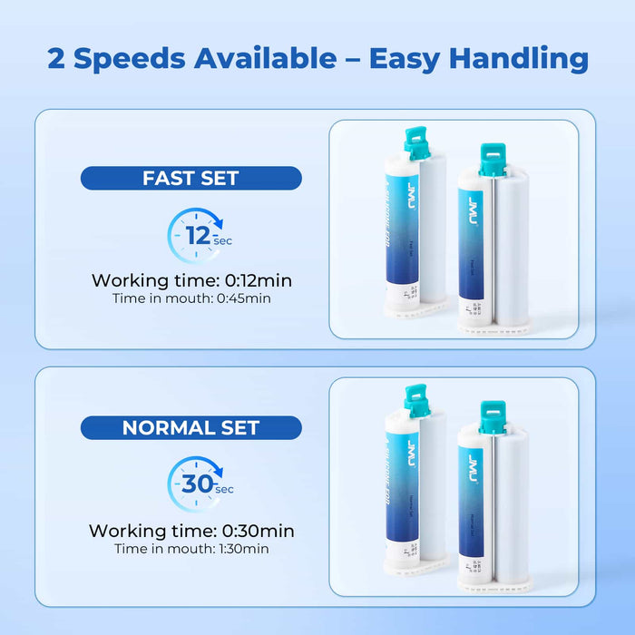 A-Silicone Bite Registration Material Working Time for Dental Applications - JMU DENTAL INC