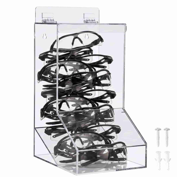 JMU Dental acrylic safety glasses dispenser - JMU DENTAL INC