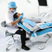 Dental assistant stool in dental clinic use ergonomic seating - JMU Dental
