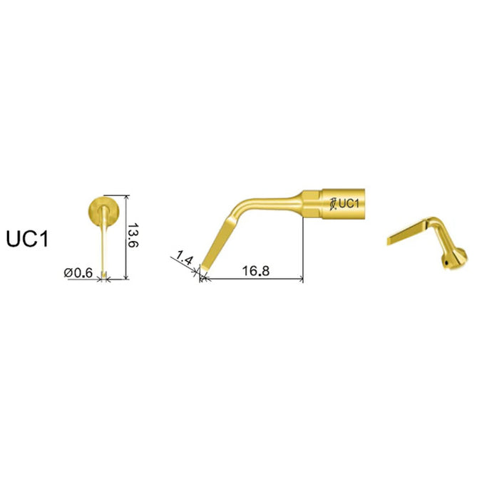 Woodpecker Ultrasonic Piezo Bone Surgery Tips 1 PC for Ultrasurgery, US II, Surgic Touch & Mectron