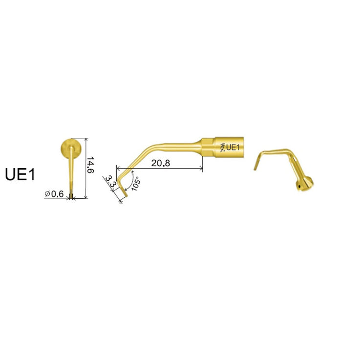 Woodpecker Ultrasonic Piezo Bone Surgery Tips 1 PC for Ultrasurgery, US II, Surgic Touch & Mectron