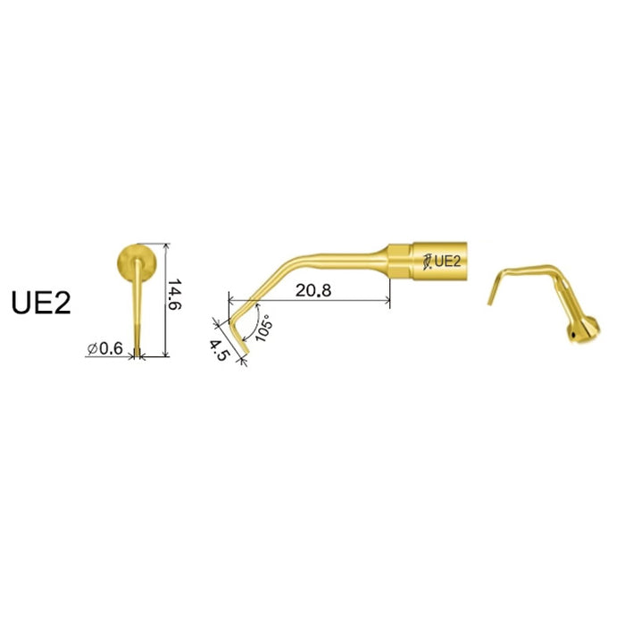 Woodpecker Ultrasonic Piezo Bone Surgery Tips 1 PC for Ultrasurgery, US II, Surgic Touch & Mectron