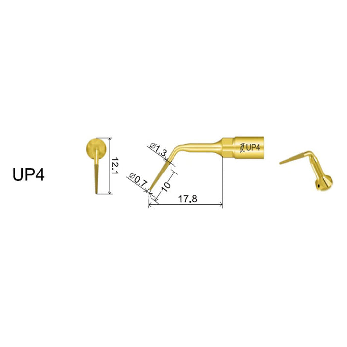Woodpecker Ultrasonic Piezo Bone Surgery Tips 1 PC for Ultrasurgery, US II, Surgic Touch & Mectron