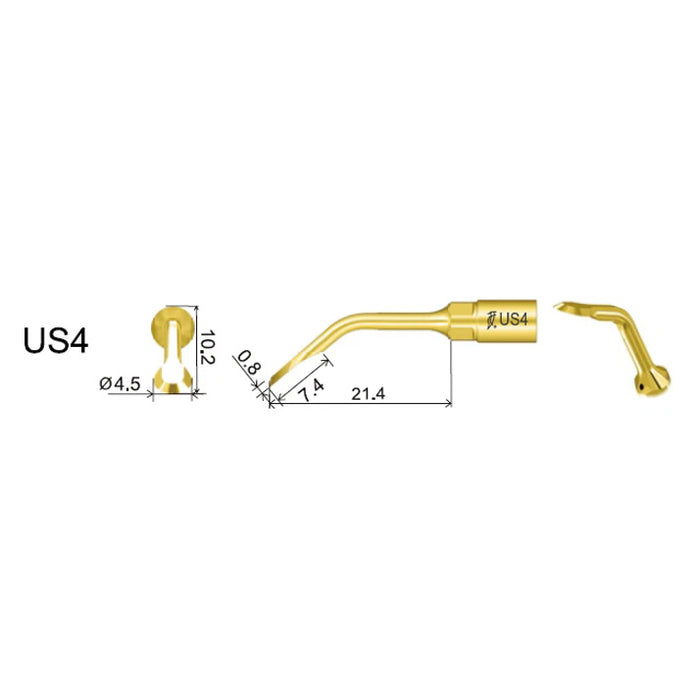 Woodpecker Ultrasonic Piezo Bone Surgery Tips 1 PC for Ultrasurgery, US II, Surgic Touch & Mectron