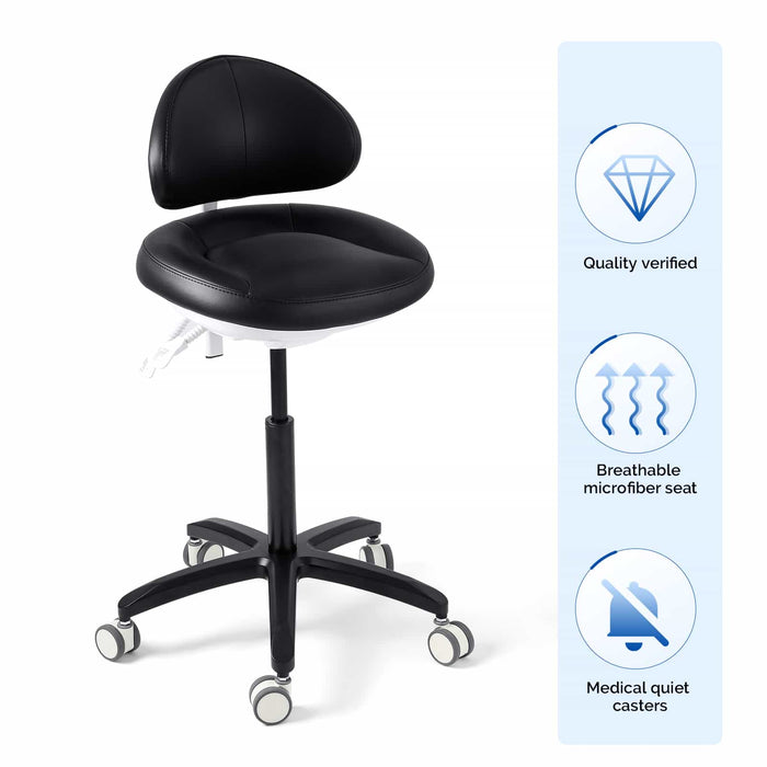 Ergonomic operator stool features - JMU Dental