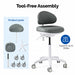 Ergonomic operator stool parts - JMU Dental