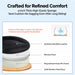 Ergonomic operator stool seat cushion detail - JMU Dental