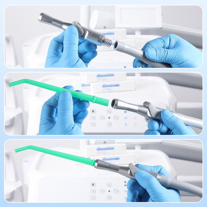 MU Dental HVE Valve tubing connection detail for standard 10 mm HVE tubing - JMU Dental