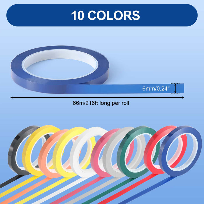 Dimensions and specifications of dental instruments identification tape - JMU Dental