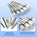 Latch Prophy Brushes product details and nylon bristles - JMU Dental
