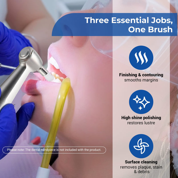 Latch Prophy Brushes key features for dental polishing - JMU Dental