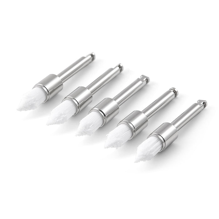 Latch Prophy Brushes Tapered Firm Nylon 144 Pieces Box - JMU Dental