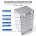 Drawer organization and storage features of dental mobile cabinet cart - JMU DENTAL INC