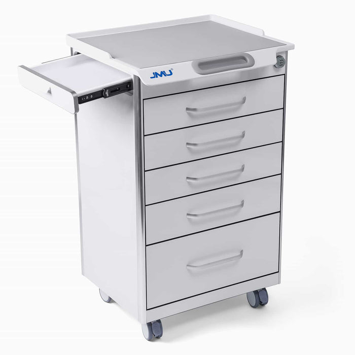 JMU Dental mobile cabinet cart with five drawer