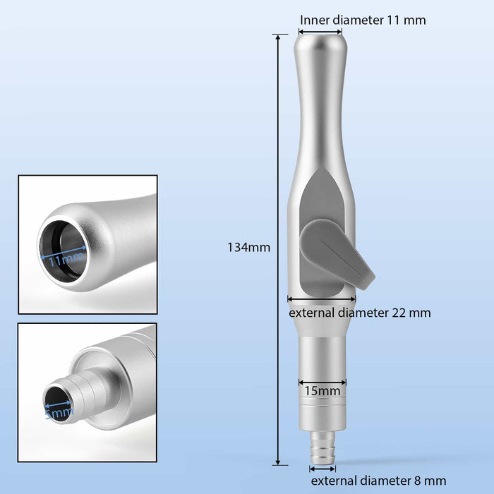 MSS-1 saliva ejector handle specifications and compatibility information - JMU Dental