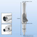 MSS-1 saliva ejector handle specifications and compatibility information - JMU Dental