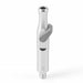 Reusable aluminum saliva ejector valve with nylon lever for low-volume SE tubing - JMU DENTAL INC