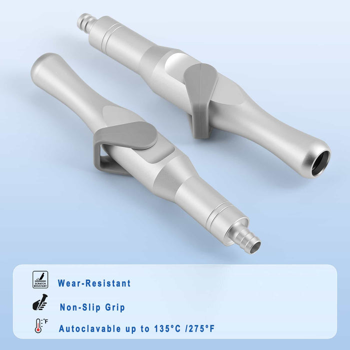 Features of the Heavy-Duty Reusable Saliva Ejector Handle - JMU Dental Inc.