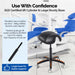 Ergonomic saddle chair SGS certified for safety and quality assurance - JMU DENTAL INC
