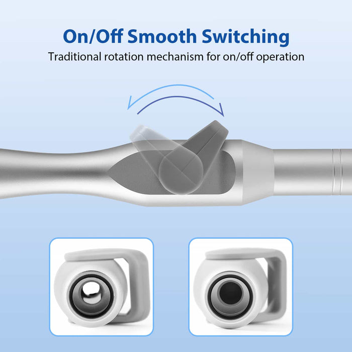 Reusable saliva ejector handle with nylon control lever for suction adjustment - JMU Dental
