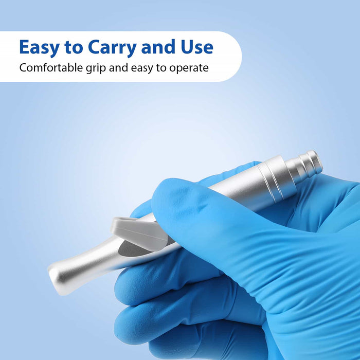 Saliva ejector valve with comfortable grip and easy operation for dental procedures - JMU DENTAL INC