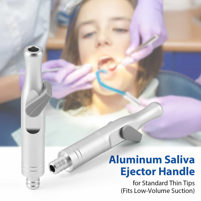 Saliva ejector valve compatible with standard thin tips and low-volume suction tubing - JMU DENTAL INC
