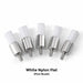 JMU Dental Screw Prophy Brushes Flat Shape Firm Nylon 144 pieces per box - JMU Dental