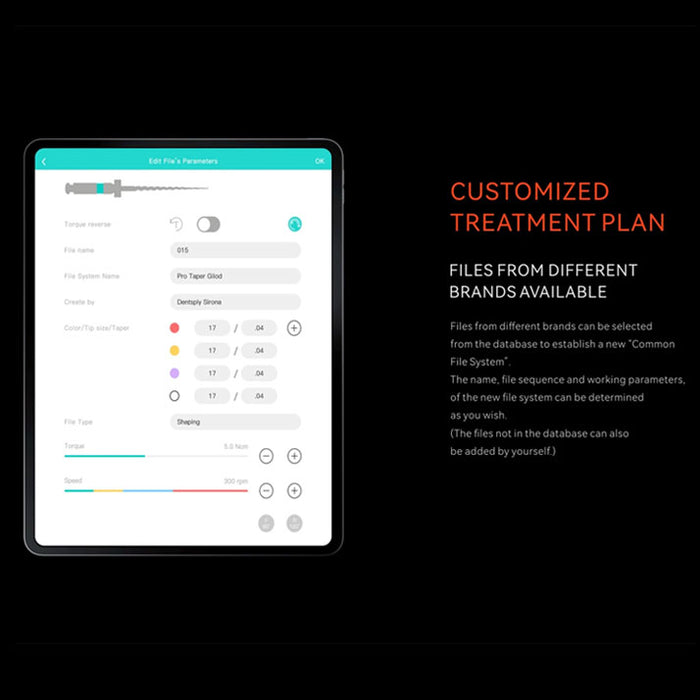 Woodpecker Smart A Brushless Endo Motor App-Controlled Intelligent Endo System