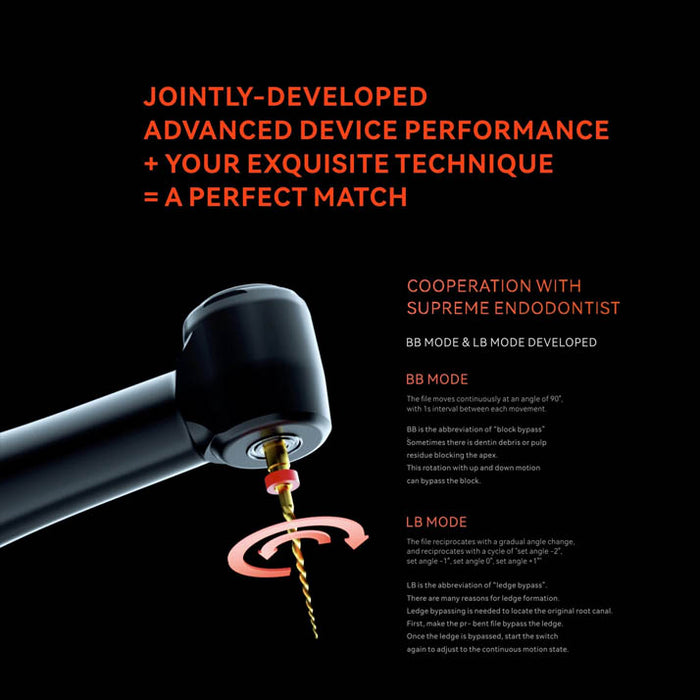 Woodpecker Smart A Brushless Endo Motor App-Controlled Intelligent Endo System