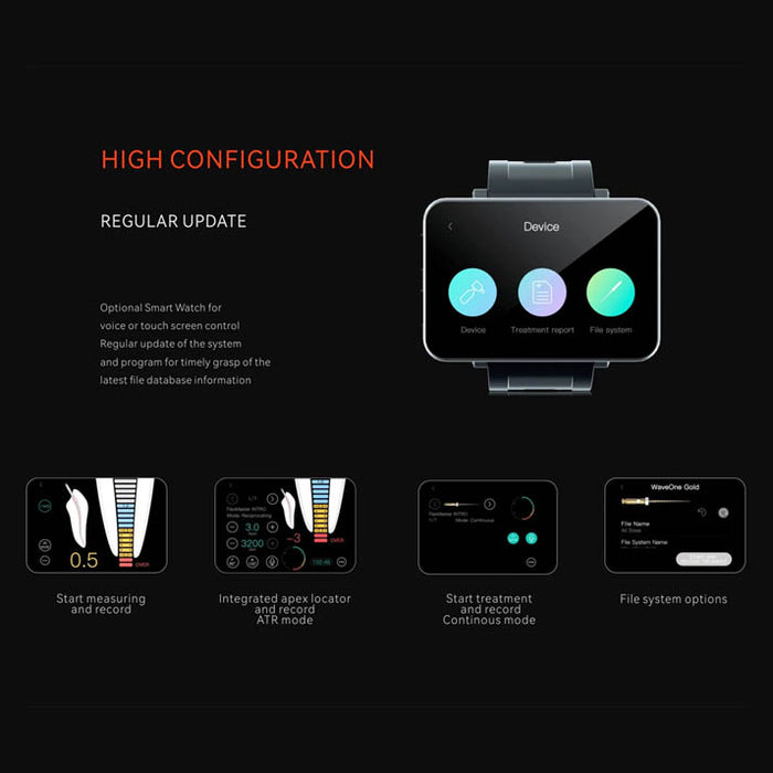Woodpecker Smart A Brushless Endo Motor App-Controlled Intelligent Endo System