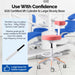 SGS certification for dental assistant stool super fiber leather quality test report - JMU Dental