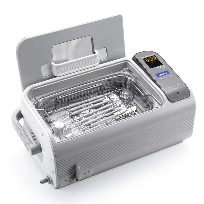 JMU Dental 6L Ultrasonic Cleaner with Stainless Steel Rack Cleaning Dental Instruments - JMU DENTAL INC