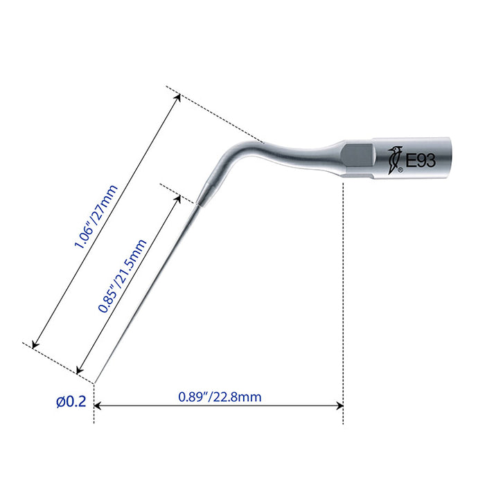 Woodpecker Endo 3 Standard Irrigation Needle E93/E98/E99, 1/Pk