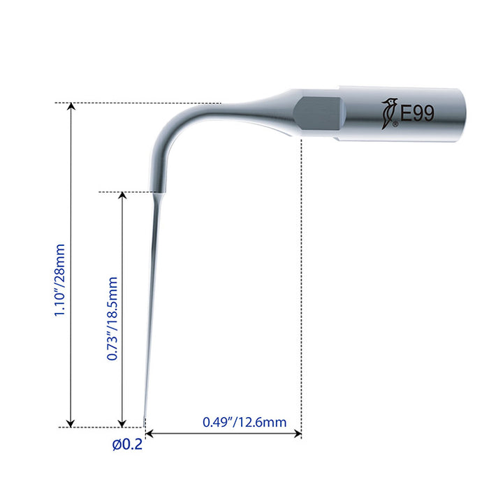 Woodpecker Endo 3 Standard Irrigation Needle E93/E98/E99, 1/Pk
