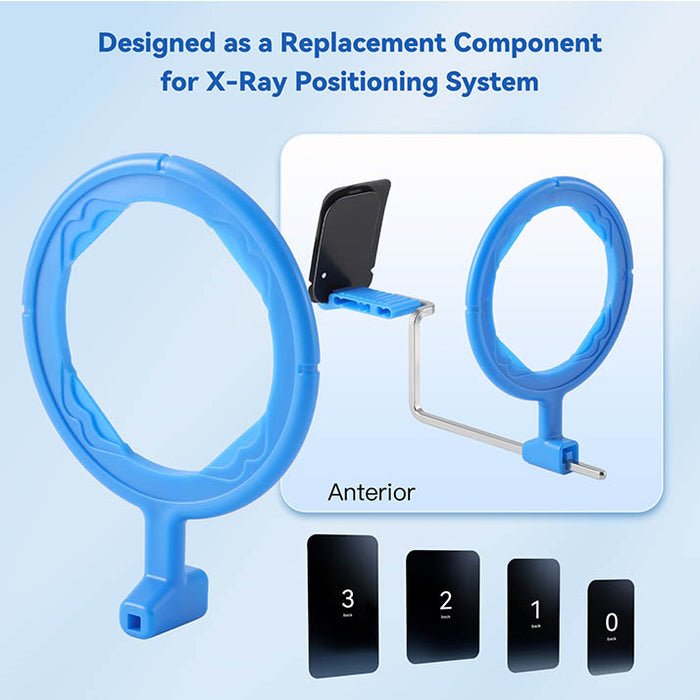 JMU Dental X-Ray Positioning Aiming Ring Color-coded 1/Pk