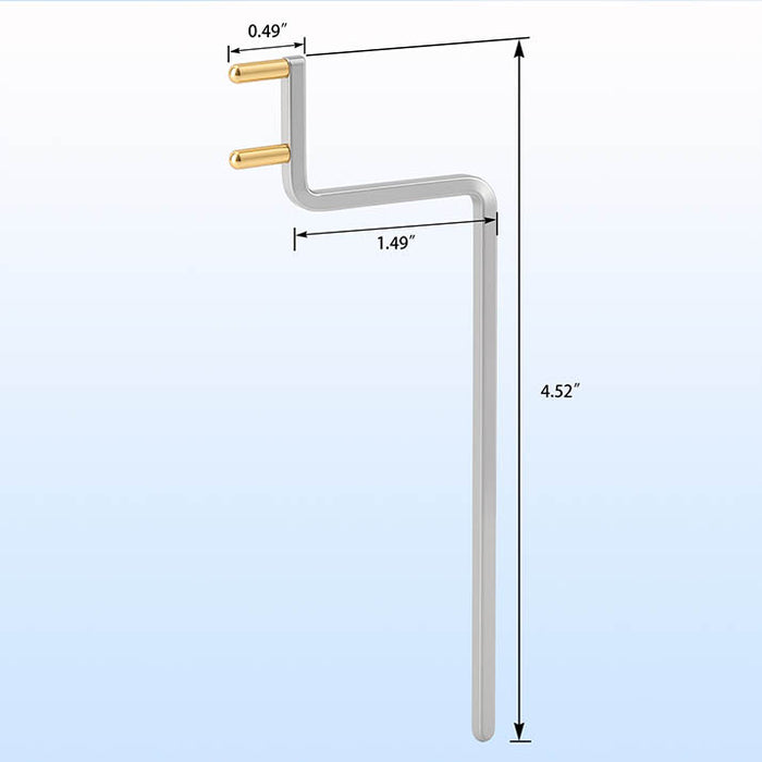 JMU Dental X-Ray Positioning Arm Color-coded Prongs 1/Pk