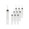 JMU Dental Irrigation Curved Syringes with Measurement 12cc