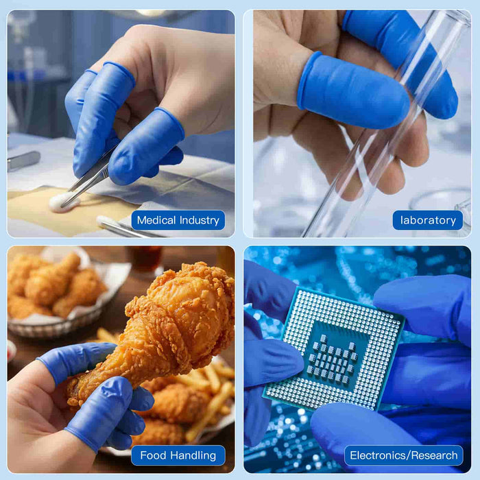 JMU Disposable Nitrile Finger Cots for Dental and Healthcare Applications - JMU DENTAL INC