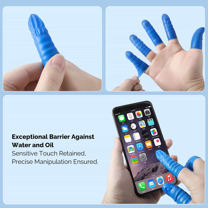 JMU Disposable Nitrile Finger Cots Features - JMU DENTAL INC