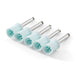 Prophy Cups Soft Cup 4-Webbed Latch Type Ivory White 144pcs/Box - JMU DENTAL INC