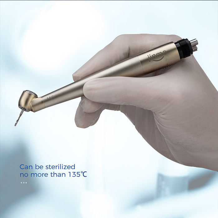 Jinme J45 LED High Speed Air Turbine Handpiece w/ Generator 4-Hole Push Button