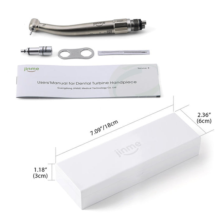 Jinme J7 High-speed Air Turbine Handpiece Quick Coupling Push Button