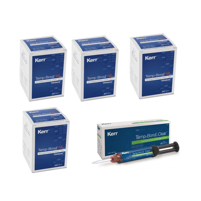 Kerr TempBond NE Unidose Temporary Dental Cement - Buy4 Get1 Free