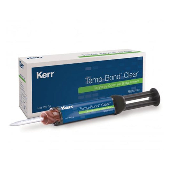 Kerr TempBond Clear Temporary Dental Cement Automix Syringe | JMU